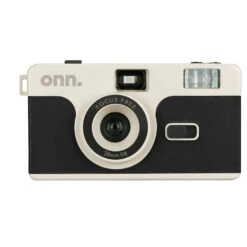 Onn. Onn. Reusable 35MM Camera W/Flash Black 8MP