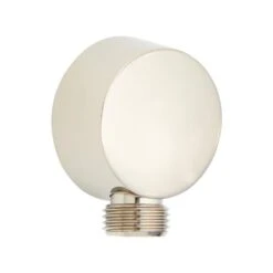 Signature Hardware Signature Hardware SHWE2040PN Contemporary Round Water Supply Elbow For Hand Shower - Polished Nickel