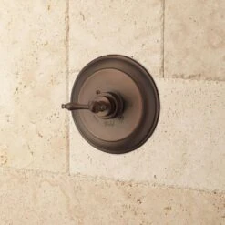 Signature Hardware Signature Hardware HL-283L4-NSSH-ORB-U Pressure Balance Shower Valve W/Lever Handle - Oil Rubbed Bronze