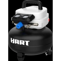 Hart Hart 6 Gallon 1.5 HP Pancake Air Compressor - Oil-free Pump