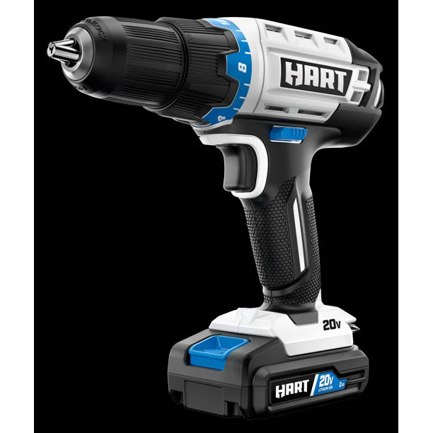 Hart HART HPCK322B 20-Volt 3 Tool Combo Kit (2) HART 20-Volt 2.0Ah Lithium-Ion Batteries 2 Hart HART HPCK322B 20-Volt 3 Tool Combo Kit (2) HART 20-Volt 2.0Ah Lithium-Ion Batteries - Image 2