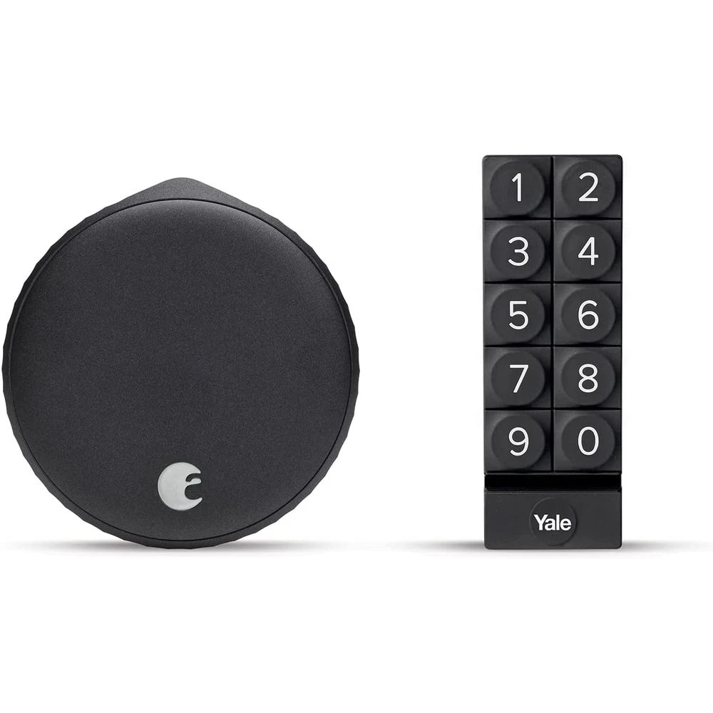 AUGUST HOME August Home AUG-SL05-KY2-G01 WiFi Smart Lock Plus Smart Keypad, Matte Black 1 AUGUST HOME August Home AUG-SL05-KY2-G01 WiFi Smart Lock Plus Smart Keypad, Matte Black