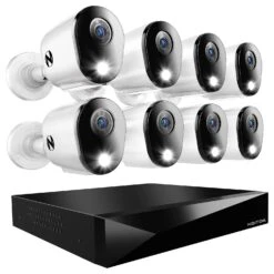 Night Owl Night Owl WM-FTD281-8L 2-Way Audio 12 Channel DVR Security System