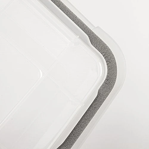 IRIS USA, Inc IRIS 30-Quart Weathertight Storage Box, Clear 6 IRIS USA, Inc IRIS 30-Quart Weathertight Storage Box, Clear - Image 6