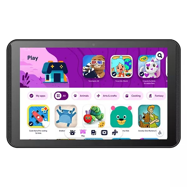 Me ME MEK10BP64BLKB Google Kids Space 10" 64GB Tablet W/Silicone Bumper Case Kickstand (2023 Model) 2 Me ME MEK10BP64BLKB Google Kids Space 10" 64GB Tablet W/Silicone Bumper Case Kickstand (2023 Model) - Image 2