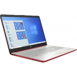 HP HP 15-DW1081WM 15.6" HD Silver N5000 1.1GHz Intel UHD Graphics 605 4GB RAM 500GB SSD Win 10 Home Red
