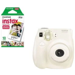 Fujifilm Fujifilm 7s Instax Mini White + 10 Exposures Instant Film Camera -Digitopia Deals Store a2be1fad 5996 46d2 b24e 247e17721939 1.ec77d61549f4c20dc1808335ddcb046b