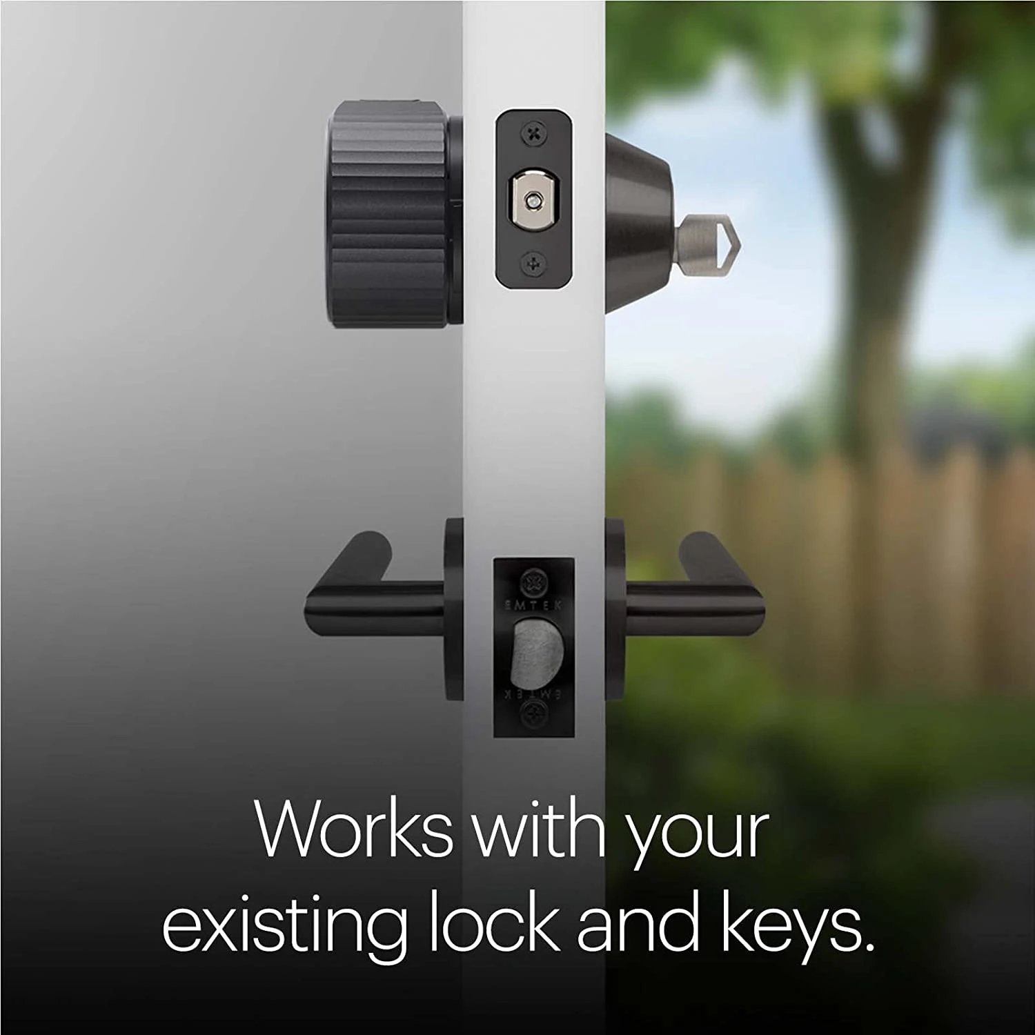 AUGUST HOME August Home AUG-SL05-KY2-G01 WiFi Smart Lock Plus Smart Keypad, Matte Black 2 AUGUST HOME August Home AUG-SL05-KY2-G01 WiFi Smart Lock Plus Smart Keypad, Matte Black - Image 2