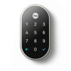 Nest Nest RB-YRD540-WV-619 Yale Lock With Nest Connect, Satin Nickel