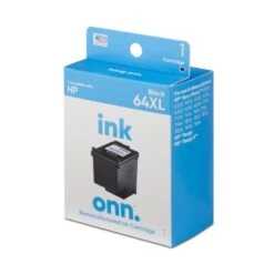 Onn. Onn. INHPCL100014170 HP 64XL Black Remanufactured Ink Cartridge