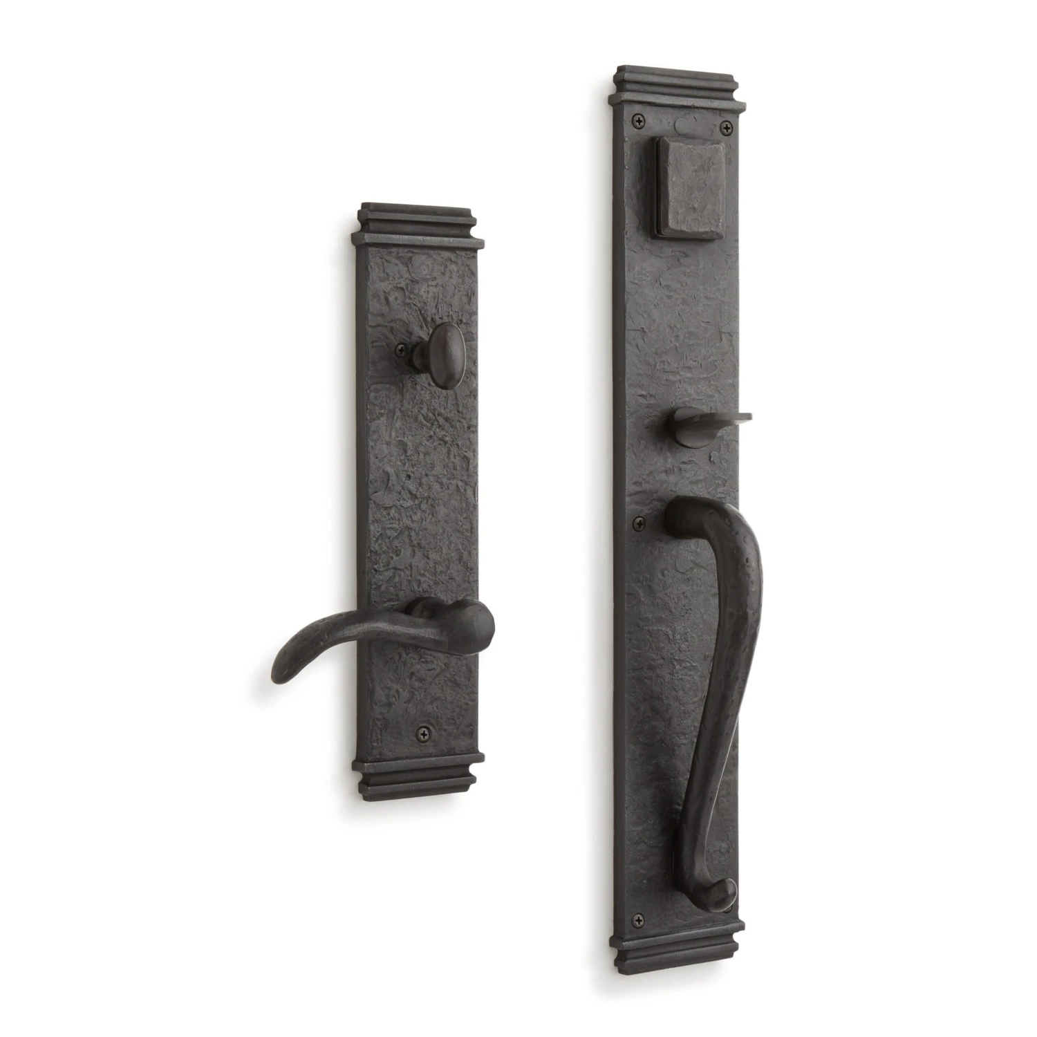 Signature Hardware Signature Hardware EHENGTB.15.300.10.R-DB-NB New England Entrance Door Set-Lever Handle - No Backset - Right Hand - Dark Patina 1 Signature Hardware Signature Hardware EHENGTB.15.300.10.R-DB-NB New England Entrance Door Set-Lever Handle - No Backset - Right Hand - Dark Patina