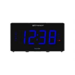 Emerson Emerson ER100105 Smartset Sound Therapy Alarm Clock Radio, Black