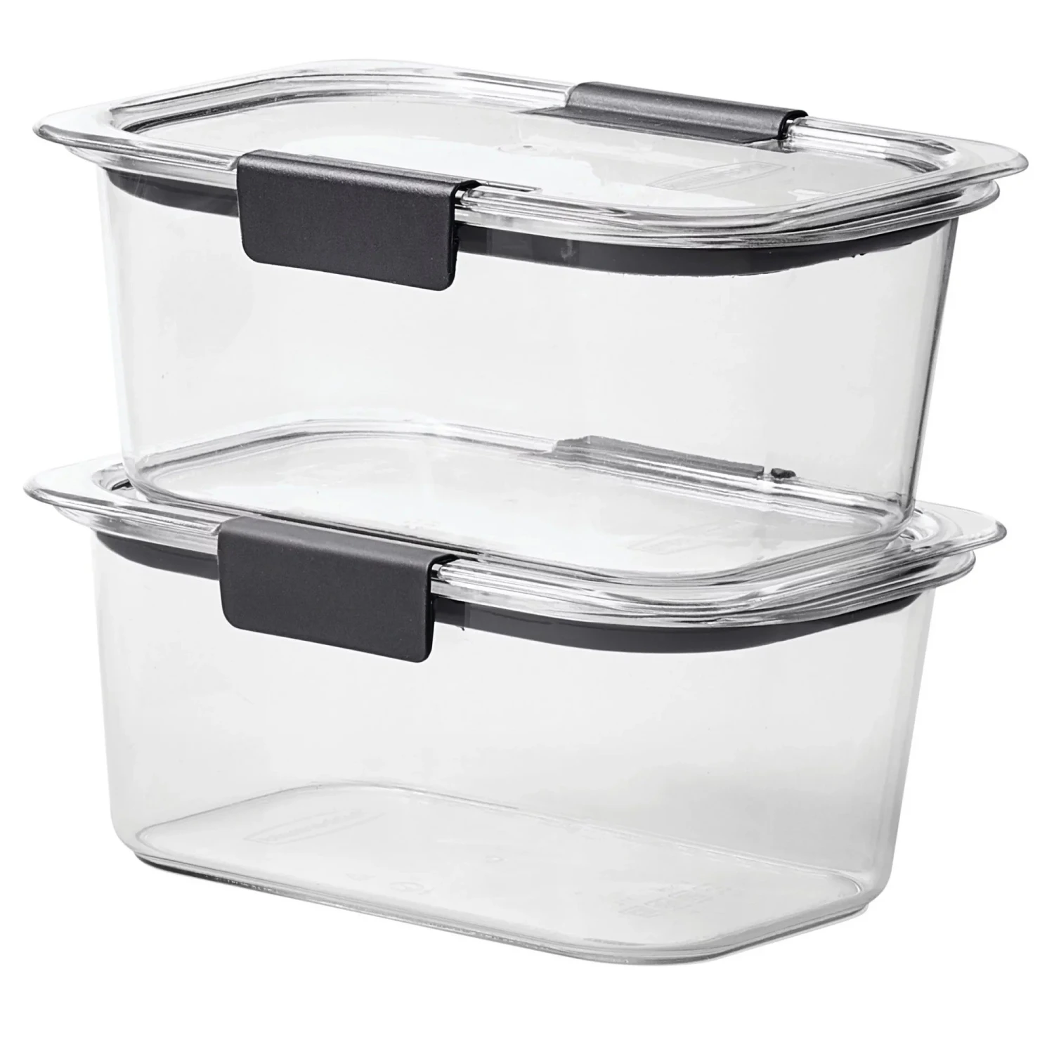 Rubbermaid Rubbermaid 2031962 Brilliance 4.7 Cup Medium Stain-Proof Food Storage Container, 2 Pack 1 Rubbermaid Rubbermaid 2031962 Brilliance 4.7 Cup Medium Stain-Proof Food Storage Container, 2 Pack
