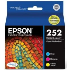 EpsonĀ® Epson Epson T252520-S DURABrite Ultra Color Combo Pack Standard Capacity Cartridge Ink