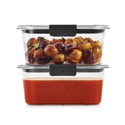 Rubbermaid Rubbermaid 2031962 Brilliance 4.7 Cup Medium Stain-Proof Food Storage Container, 2 Pack 5 Rubbermaid Rubbermaid 2031962 Brilliance 4.7 Cup Medium Stain-Proof Food Storage Container, 2 Pack -Digitopia Deals Store b142ad65c67544c0a82d7f438b36ba66