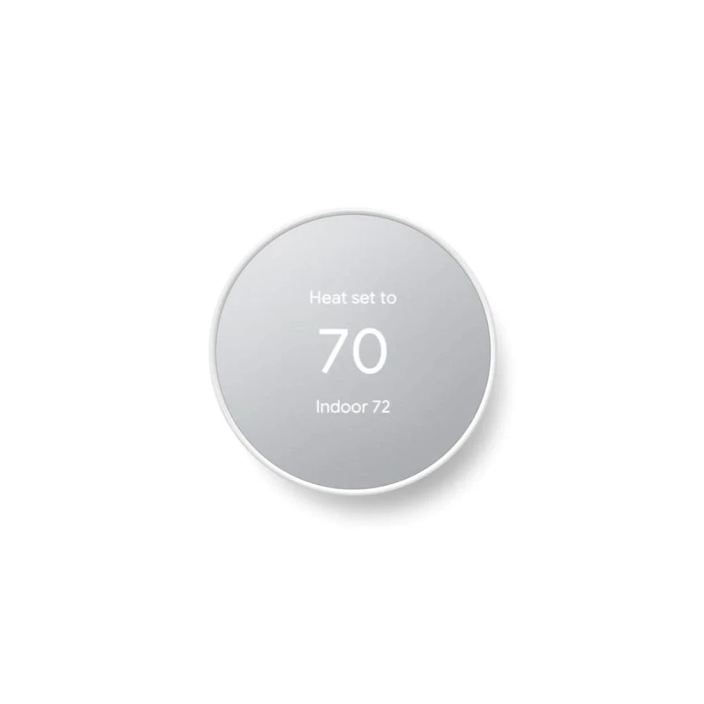 Google Google GA01334-US Nest Smart Thermostat For Home In Snow 6 Google Google GA01334-US Nest Smart Thermostat For Home In Snow - Image 6