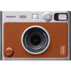 Fujifilm Fujifilm 16812534 INSTAX MINI Evo Instant Film Camera, Brown 4.9MP