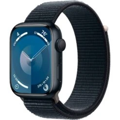 Apple Apple Watch Gen 9 Series 9 45mm Midnight Aluminum - Midnight Sport Loop 3M590LL/A