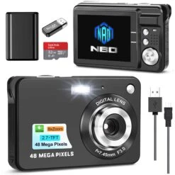 NBD NBD Kids' Compact Mini Digital Camera With 48MP 8X Digital Zoom