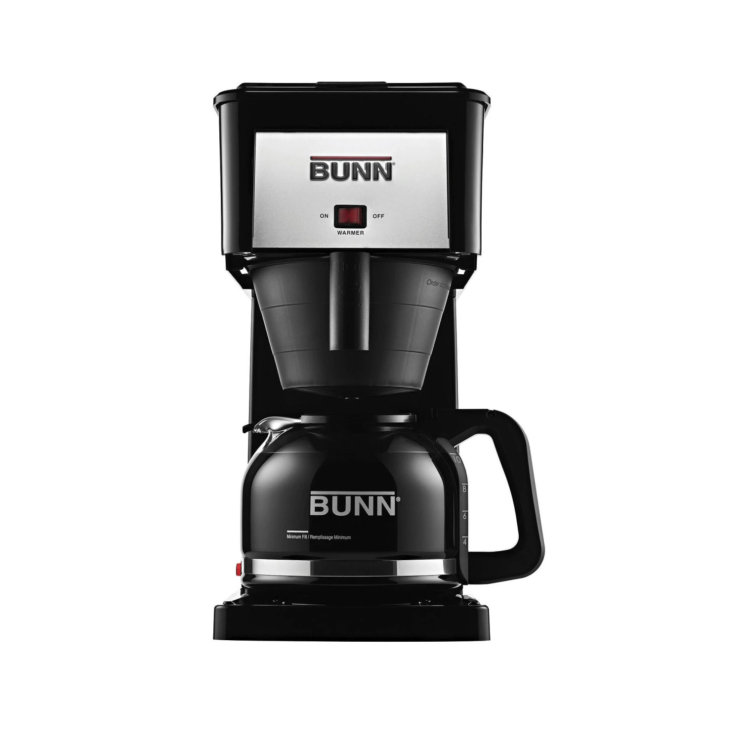 BUNN® Bunn Bunn 38300.0065 GRB High Altitude 10-Cup Home Coffee Brewer, Black 3 BUNN® Bunn Bunn 38300.0065 GRB High Altitude 10-Cup Home Coffee Brewer, Black - Image 3