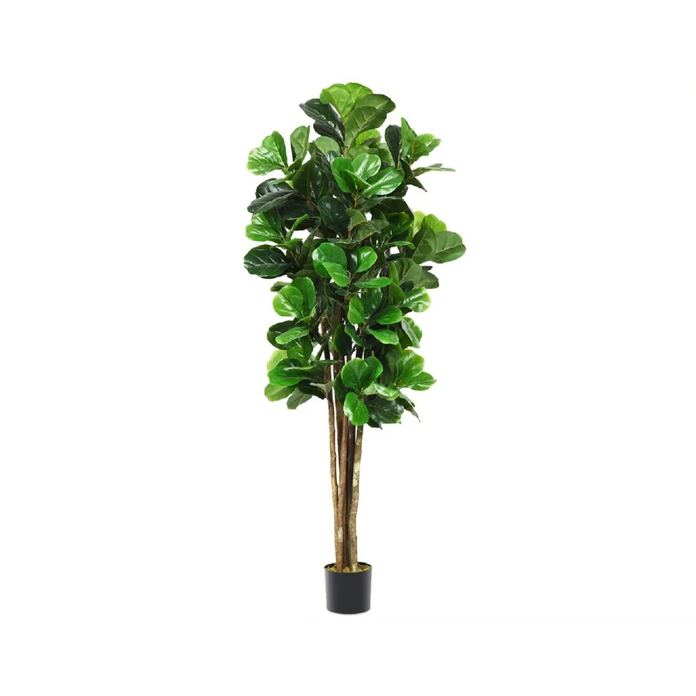 Costway Costway Indoor/Outdoor 6ft Artificial Natural Fig Tree Bush 1 Costway Costway Indoor/Outdoor 6ft Artificial Natural Fig Tree Bush