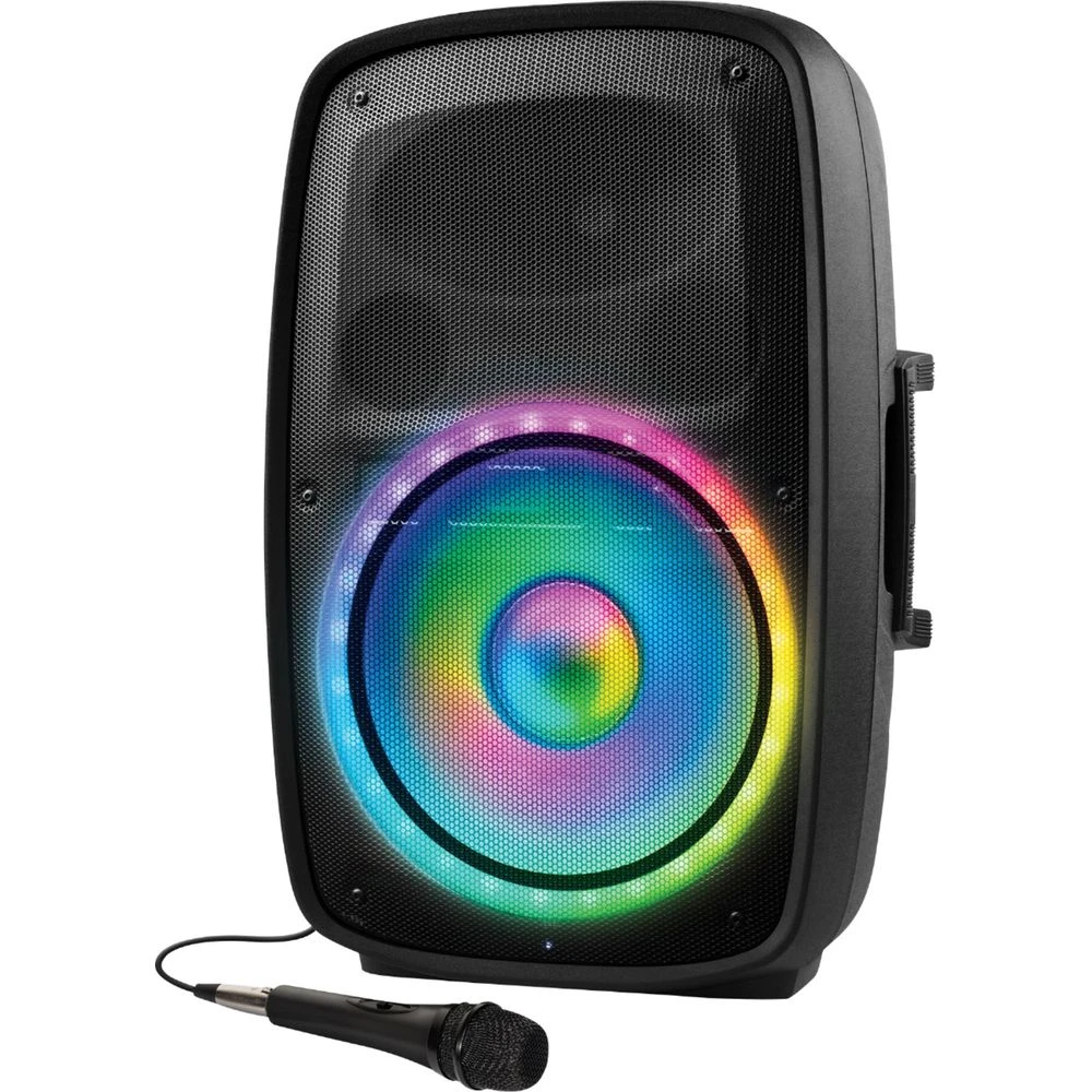 ION Audio ION Audio TOTALPAGLOWMAXXNA Total PA Glow Max- High-Power Bluetooth Speaker System With Lights - Black 2 ION Audio ION Audio TOTALPAGLOWMAXXNA Total PA Glow Max- High-Power Bluetooth Speaker System With Lights - Black - Image 2