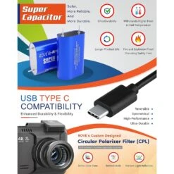 SPYKHLW SPYKHLW R2-4K 4K Dash Cam For Cars Front And Rear With Night Vision 2160P FHDBuilt-In WiFi & GPS -Digitopia Deals Store bed1ec18838d41fe9ed0eb6825927921