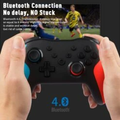 NETNEW NETNEW Wireless Game Controller Gamepad For Nintendo Switch - Universal Compatibility 5 NETNEW NETNEW Wireless Game Controller Gamepad For Nintendo Switch - Universal Compatibility -Digitopia Deals Store c169bfe245e14721b40428909821fb9c