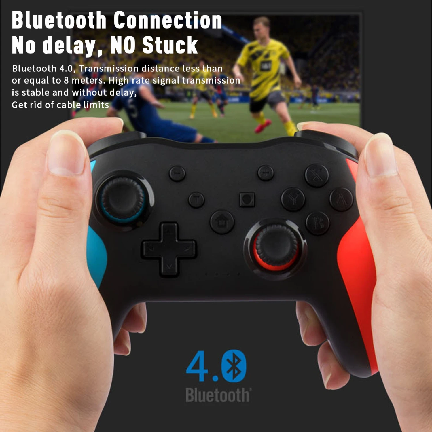 NETNEW NETNEW Wireless Game Controller Gamepad For Nintendo Switch - Universal Compatibility 3 NETNEW NETNEW Wireless Game Controller Gamepad For Nintendo Switch - Universal Compatibility - Image 3