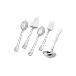 Pfaltzgraff Pfaltzgraff Cora 5-Pc. Hostess Set - STAINLESS STEEL ONE SIZE -Digitopia Deals Store c236ed5870be4ebdb495840cc739633f