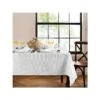 Elrene Home Fashions Elrene Home Fashions Water & Stain Resistant Laurel Tablecloth - WHITE ONE SIZE