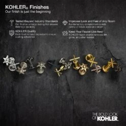 Kohler Kohler K-74013-4 Taut 1.2 GPM Single Hole Bathroom Faucet Vibrant Brushed Moderne Brass -Digitopia Deals Store c506e0d587ca43dca3376b292ec51b02