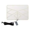 ONN Onn Indoor TV Antenna, Clear