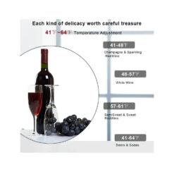 Ktaxon Ktaxon 28 Bottle Compact Wine Fridge With Digital Control - Black -Digitopia Deals Store c90cd05947f042608186db6f27406a0f