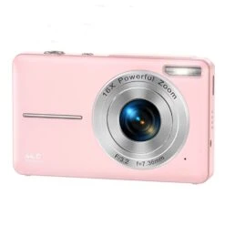 Melcam Melcam 01DC403-P HD 1080P 44MP Digital SLR Camera Camcorder With 2.4 Inch LCD Screen, Pink