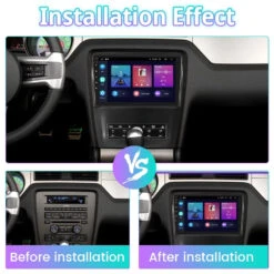 Podofo Podofo A7055A3019A4C888 2+64G For 2010-2014 Ford Exports Mustang Wireless Carplay Android Auto Mirror Link 10.1 Inch Touchscreen Car Stereo Radio -Digitopia Deals Store caab34a1459f410a9395985342e8a827