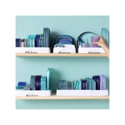 YouCopia Youcopia Storalid' Container Lid Organizer, Large - WHITE ONE SIZE