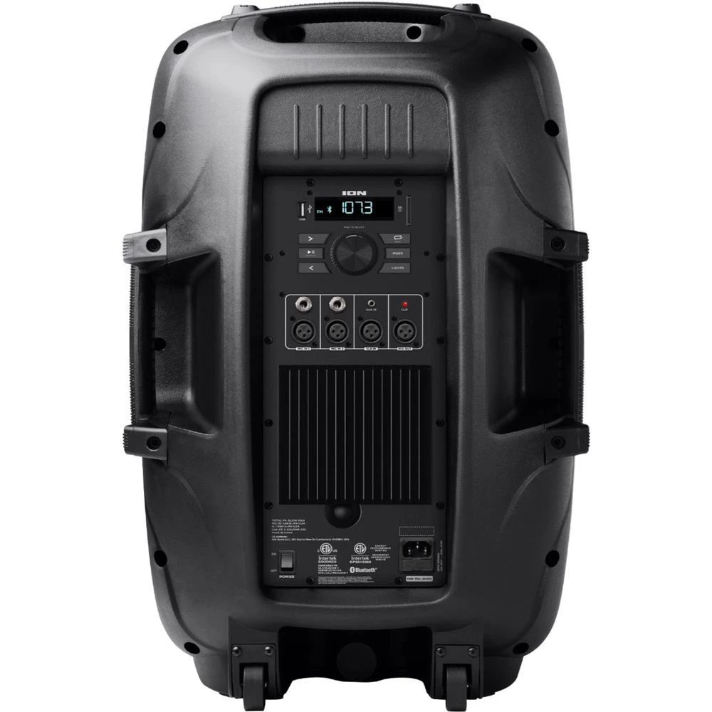ION Audio ION Audio TOTALPAGLOWMAXXNA Total PA Glow Max- High-Power Bluetooth Speaker System With Lights - Black 3 ION Audio ION Audio TOTALPAGLOWMAXXNA Total PA Glow Max- High-Power Bluetooth Speaker System With Lights - Black - Image 3