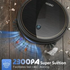 ONSON Onson ROBOT VACUUM J10 2100Pa Robotic Vacuum Cleaner With Boundary Strips -Digitopia Deals Store cf7025ae69c84504be1ca2f3bb9ff072