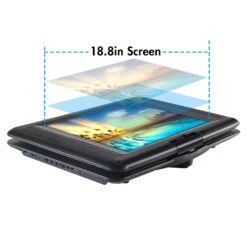 Doosl Doosl Rotation Portable DVD Player 18.8" -Digitopia Deals Store d00e0632e2814dc39c1df52ea22f9cf2