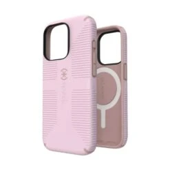 Speck Speck 150499-3155 Candyshell Grip With Magsafe Case For IPhone 15 Pro In Soft Lilac And Carnation Petal