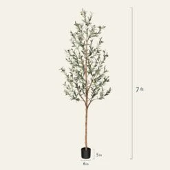 DR.Planzen DR.Planzen ZMGGLSJ2HZ2.1m-1 7FT Artificial Olive Tree With Fruits And Wood Branches, Potted Faux Olive Plants 7 DR.Planzen DR.Planzen ZMGGLSJ2HZ2.1m-1 7FT Artificial Olive Tree With Fruits And Wood Branches, Potted Faux Olive Plants -Digitopia Deals Store d365315dfa2e484c985c55b6e19ebc2d