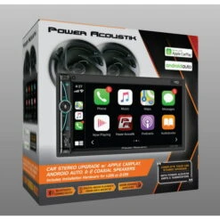 Power Acoustik Power Acoustik WMH7-S1 Car Stereo Bundle: 7" Mechless HD LCD W/6.5" Speakers