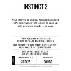 Garmin Garmin Instinct 2 GPS Smartwatch - Graphite -Digitopia Deals Store dee1b994b27942b8bfc2c3de61d4b3ee