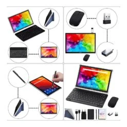 ZONKO Zonko K118A Tablet 10 Inch Tablet, Zonko Tablet 2 In 1 Android Tablet With Keyboard Wireless Mouse Stylus, 4G Cellular -Digitopia Deals Store dfc7768d05774d17b87405e5359ae09c e10ddccd b743 466e a60a d231b022ab42