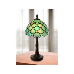 Dale Tiffany Dale Tiffany Zahra Desk Lamp - GREEN ONE SIZE -Digitopia Deals Store dffdedd9c7df4edfaab02ca74cdf3004