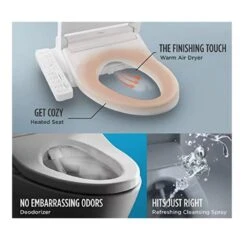 TOTO Toto SW3074#01 C2 Tank Type Washlet Elong, White -Digitopia Deals Store e257b8b5258943da8999cc6dfced6e0d