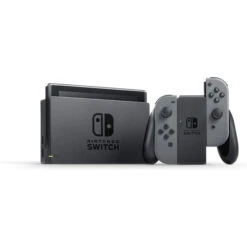 Nintendo Nintendo Switch Console With Gray Joy Con And MightySkins Voucher