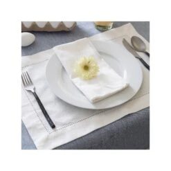 Design Imports Design Imports Solid Chambray Tablecloth - BLUE ONE SIZE -Digitopia Deals Store e635f2543302465a8ef8e567219d8a0a