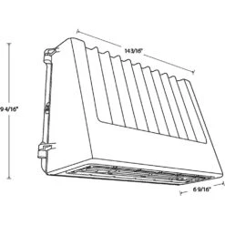 RAB Lighting RAB Lighting SLIM17FAFC100 SLIM17 Full Cutoff Fixture 120-277 Volt, Field Adjustable Color, Includes Photocell, 100,000 Life Hours, Dark Sky LED Outdoor Lighting Wall Pack Fixtures (100) 10 RAB Lighting RAB Lighting SLIM17FAFC100 SLIM17 Full Cutoff Fixture 120-277 Volt, Field Adjustable Color, Includes Photocell, 100,000 Life Hours, Dark Sky LED Outdoor Lighting Wall Pack Fixtures (100) -Digitopia Deals Store e68a3afdf8744ff69993dc39e10abb0a